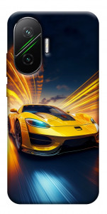 Чехол Yellow Porsche для Xiaomi Poco F7