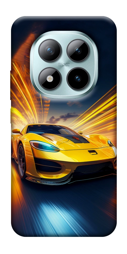 Чехол Yellow Porsche для Xiaomi Redmi Note 15 Pro+ 5G
