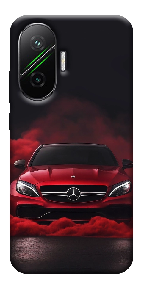 Чехол Red Mercedes для Xiaomi Poco F7