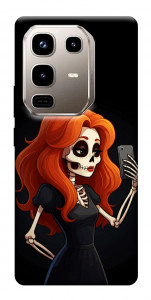 Чехол Селфи-скелет для Infinix Note 50 Pro 4G