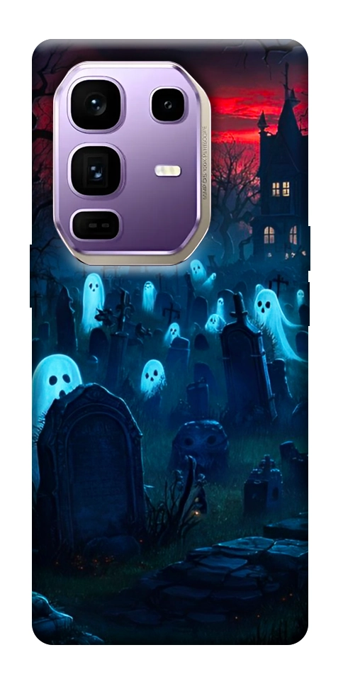 Чехол Летающие привидения для Infinix Note 50 Pro+
