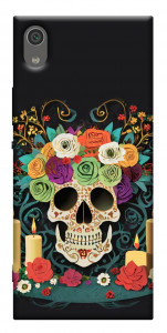 Чехол Skull of celebration для Sony Xperia XA1