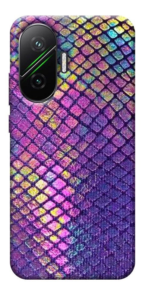 Чехол Neon snake skin для Xiaomi Poco F7