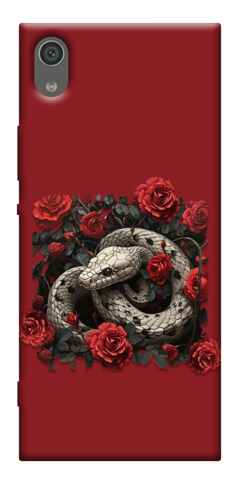 Чехол Roses snake для Sony Xperia XA1