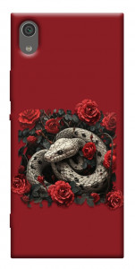 Чехол Roses snake для Sony Xperia XA1