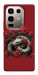 Чехол Roses snake для Infinix Note 50 Pro 4G
