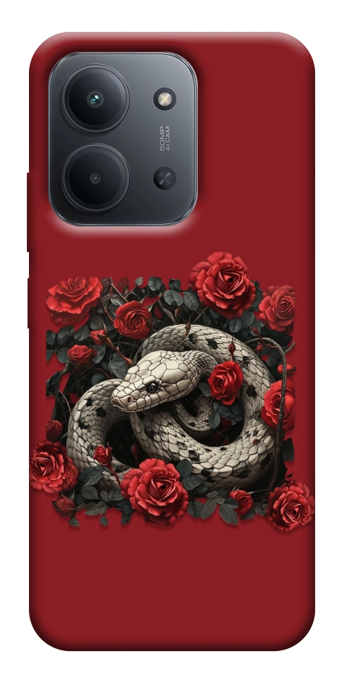 Чехол Roses snake для Xiaomi Redmi 15C (Europe version)