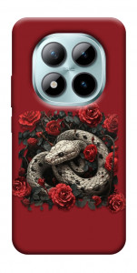 Чехол Roses snake для Xiaomi Redmi Note 15 Pro 5G