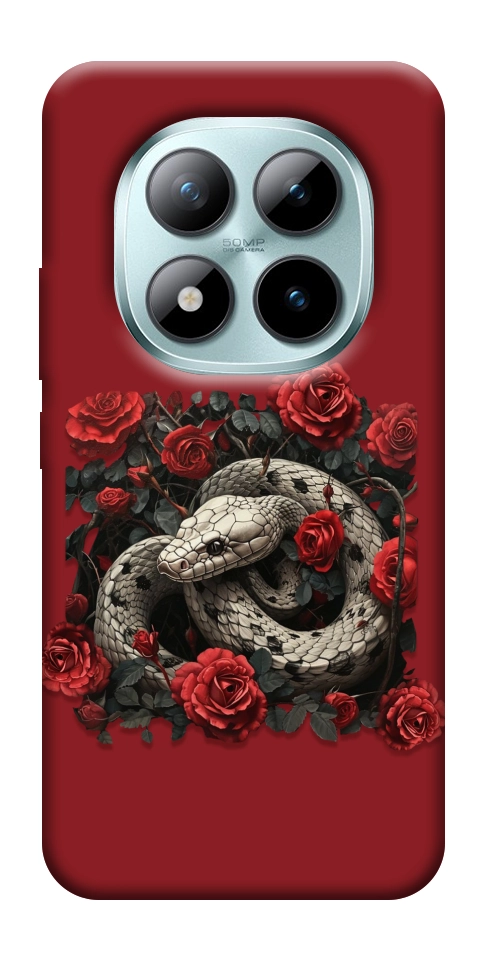 Чехол Roses snake для Xiaomi Redmi Note 15 Pro+ 5G