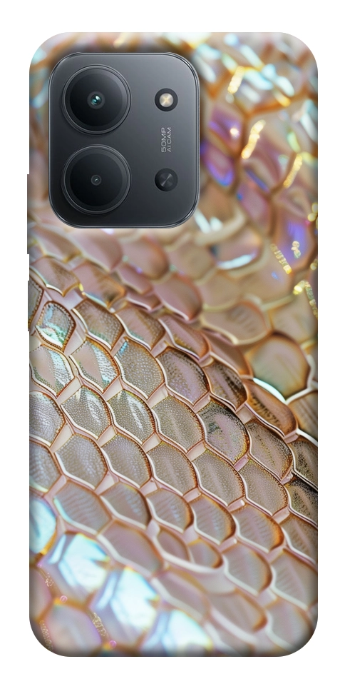 Чехол Gold snake skin для Xiaomi Redmi 15C (Europe version)