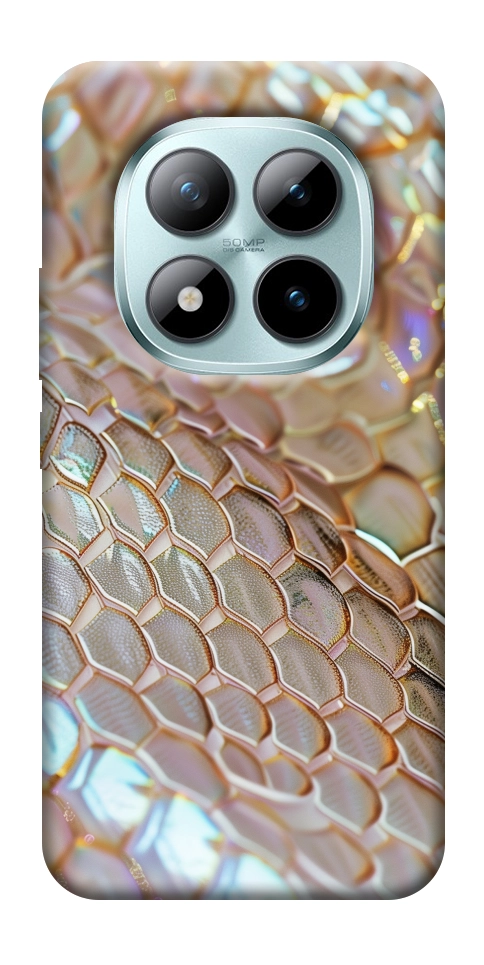 Чехол Gold snake skin для Xiaomi Redmi Note 15 Pro+ 5G
