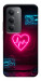 Чохол Neon heart для Xiaomi Redmi 15 (Europe version)