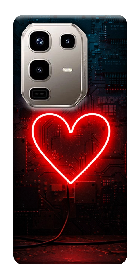 Чехол Яркое сердце для Infinix Note 50 Pro 4G