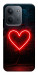 Чехол Яркое сердце для Xiaomi Redmi 15C (Europe version)