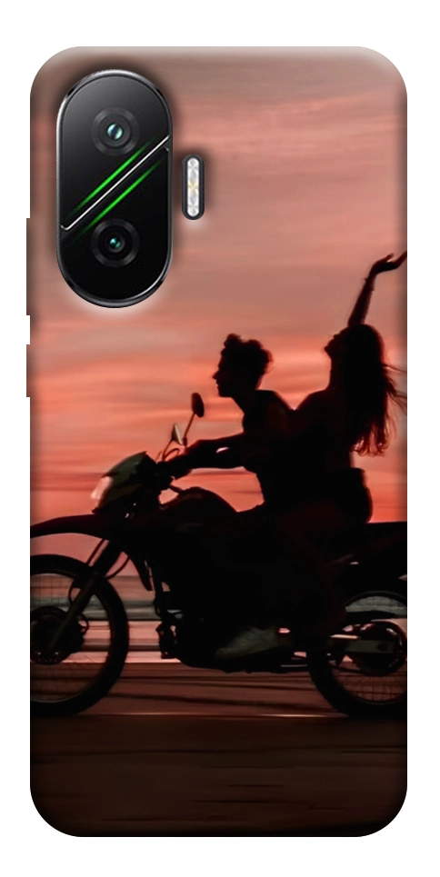 Чехол Moto couple для Xiaomi Poco F7