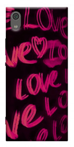 Чехол Neon love для Sony Xperia XA1