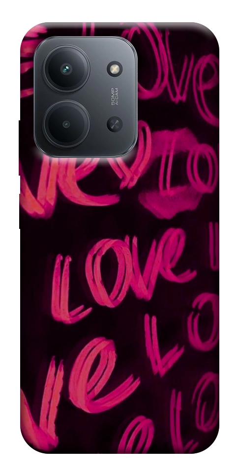 Чехол Neon love для Xiaomi Redmi 15C (Europe version)