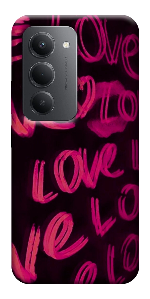 Чохол Neon love для Xiaomi Redmi 15 (Europe version)