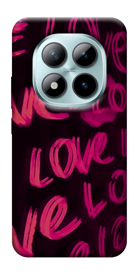 Чехол Neon love для Xiaomi Redmi Note 15 Pro 5G