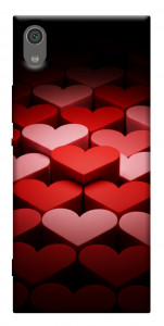 Чехол Hearts pattern для Sony Xperia XA1