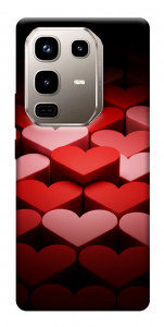 Чехол Hearts pattern для Infinix Note 50 Pro 4G