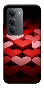 Чохол Hearts pattern для Xiaomi Redmi 15 (Europe version)