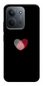 Чехол Fingerprint heart для Xiaomi Redmi 15C (Europe version)