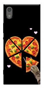 Чехол Pizza Love Cat для Sony Xperia XA1