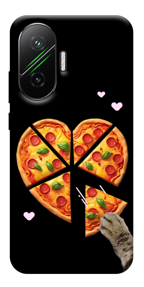 Чехол Pizza Love Cat для Xiaomi Poco F7