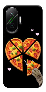 Чехол Pizza Love Cat для Xiaomi Poco F7
