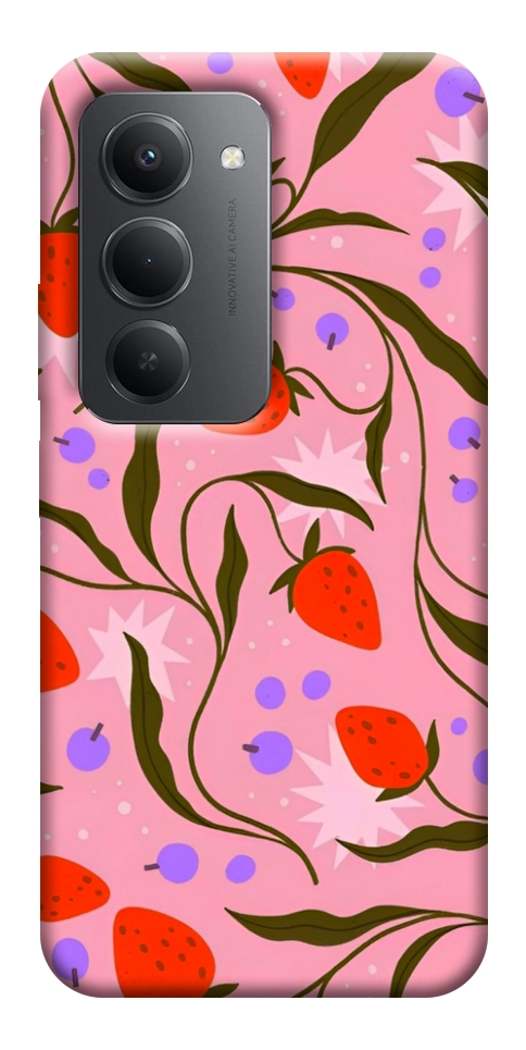Чохол Strawberry pink для Xiaomi Redmi 15 (Europe version)