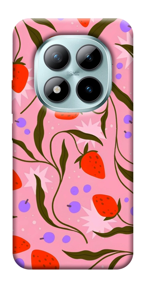 Чехол Strawberry pink для Xiaomi Redmi Note 15 Pro+ 5G