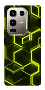 Чехол Neon hexagon для Infinix Note 50 Pro 4G