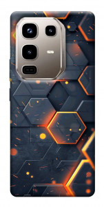 Чехол Burning hex pattern для Infinix Note 50 Pro 4G