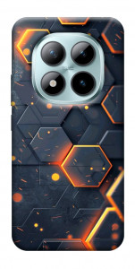 Чехол Burning hex pattern для Xiaomi Redmi Note 15 Pro 5G