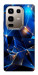 Чехол Abstract purple pattern для Infinix Note 50 Pro 4G