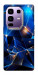 Чехол Abstract purple pattern для Infinix Note 50 Pro+