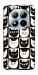 Чехол Кошачьи шахматы для Xiaomi Redmi Note 15 Pro+ 5G