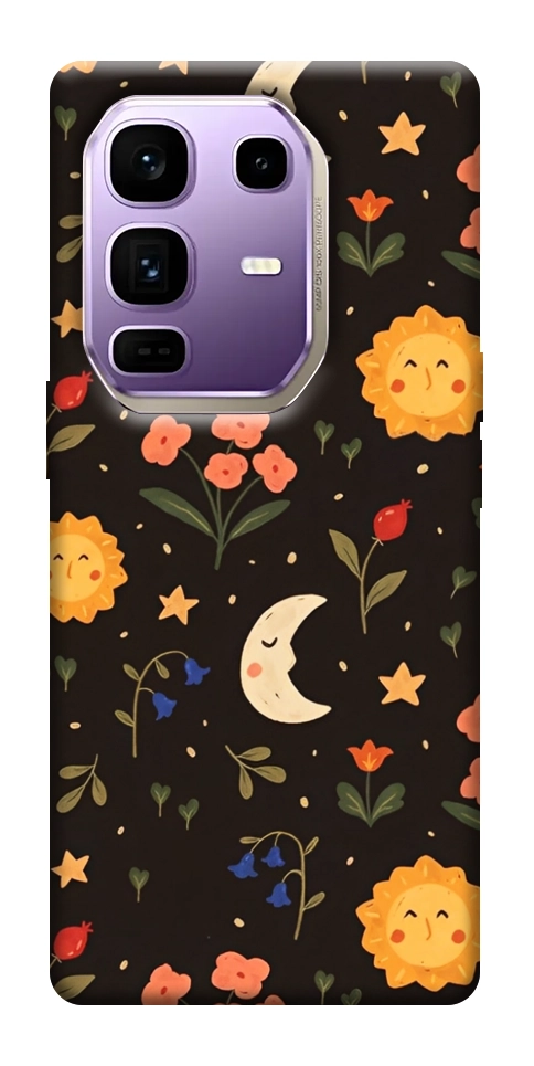 Чехол Полевые цветы для Infinix Note 50 Pro+