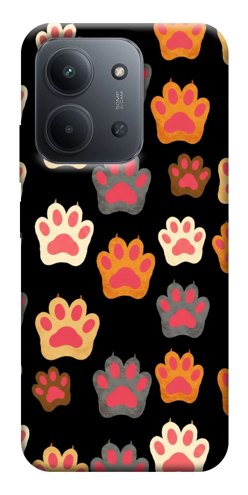 Чехол Colorful Paws для Xiaomi Redmi 15C (Europe version)