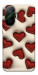 Чехол Выпуклые сердца для Xiaomi Poco F7