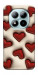 Чехол Выпуклые сердца для Xiaomi Redmi Note 15 Pro+ 5G