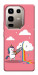 Чехол Cut cloud для Infinix Note 50 Pro 4G