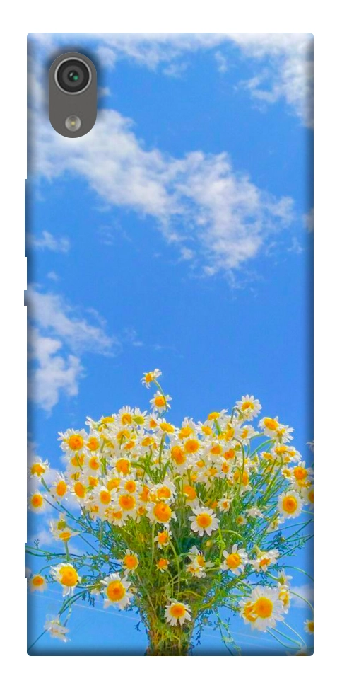 Чехол Sky flowers для Sony Xperia XA1