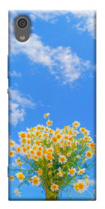Чехол Sky flowers для Sony Xperia XA1