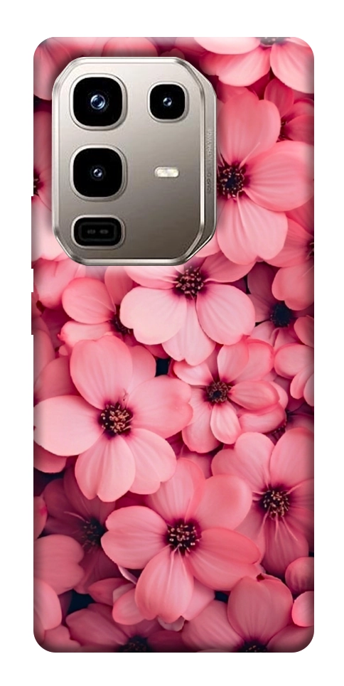 Чехол Pink flowers для Infinix Note 50 Pro 4G