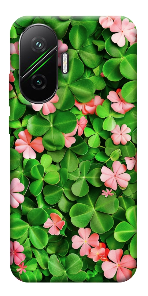 Чехол Листья удачи для Xiaomi Poco F7