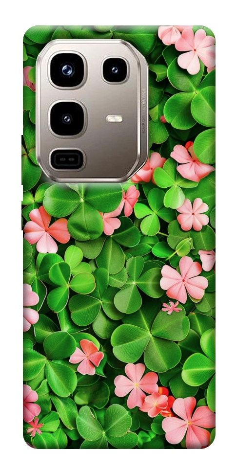Чехол Листья удачи для Infinix Note 50 Pro 4G