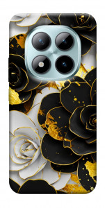 Чехол Flower black-white для Xiaomi Redmi Note 15 Pro+ 5G