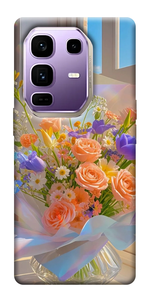 Чехол Яркий букет для Infinix Note 50 Pro+
